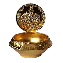 Load image into Gallery viewer, Mavasiva Lakshmi Kubera Vilakku - 1 coin - MAVASIVA SHOPPING