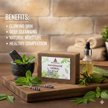 Load image into Gallery viewer, Mavasiva Handmade herbal soap ( 100 gm )
