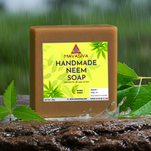 Load image into Gallery viewer, MAVASIVA NATURAL handmade Pure Neem Soap/ வேப்பிலை சோப்பு, 100g - MAVASIVA
