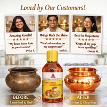 Load image into Gallery viewer, Copper & Brass Cleaning Liquid – Metal Polish | Mavasiva 100 ml Pack2 - MAVASIVA