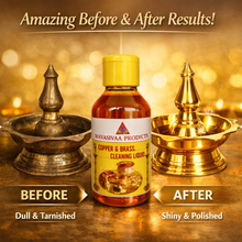 Load image into Gallery viewer, Copper & Brass Cleaning Liquid – Metal Polish | Mavasiva 100 ml Pack2 - MAVASIVA