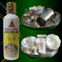 Load image into Gallery viewer, SILVER SHINE LIQUID (100ml) || Silver Cleaner - MAVASIVA SHOPPING