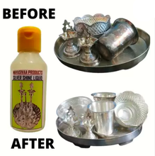 Load image into Gallery viewer, SILVER SHINE LIQUID (100ml) || Silver Cleaner - MAVASIVA SHOPPING