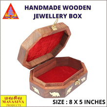 Load image into Gallery viewer, Mavasiva Handmade Wooden Jewellery Box Set of 3 - MAVASIVA SHOPPING