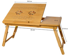 Load image into Gallery viewer, Multipurpose Height Adjustable foldable writing table - MAVASIVA SHOPPING