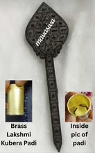 Load image into Gallery viewer, MAVASIVA KARUNGALI SASTRABANDHAM VEL AND BRASS LAKSHMI KUBERA PADI - MAVASIVA SHOPPING