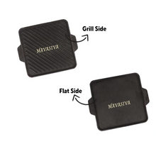 Load image into Gallery viewer, CAST IRON REVERSIBLE GRILL PAN
