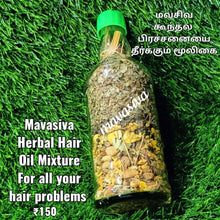 Load image into Gallery viewer, Mavasiva Herbal Hair Oil Mixture for all ur hair problems
