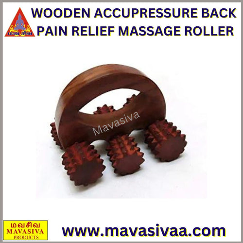 Mavasiva Accupressure Back Pain Relief massage Roller - MAVASIVA SHOPPING