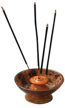 Load image into Gallery viewer, Mavasiva Coconut Shell Agarbatti stand, Incense stick holder, Ecofriendly incense holder
