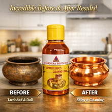 Load image into Gallery viewer, Copper &amp; Brass Cleaning Liquid – Metal Polish | Mavasiva 100 ml  Pack2 - MAVASIVA 
