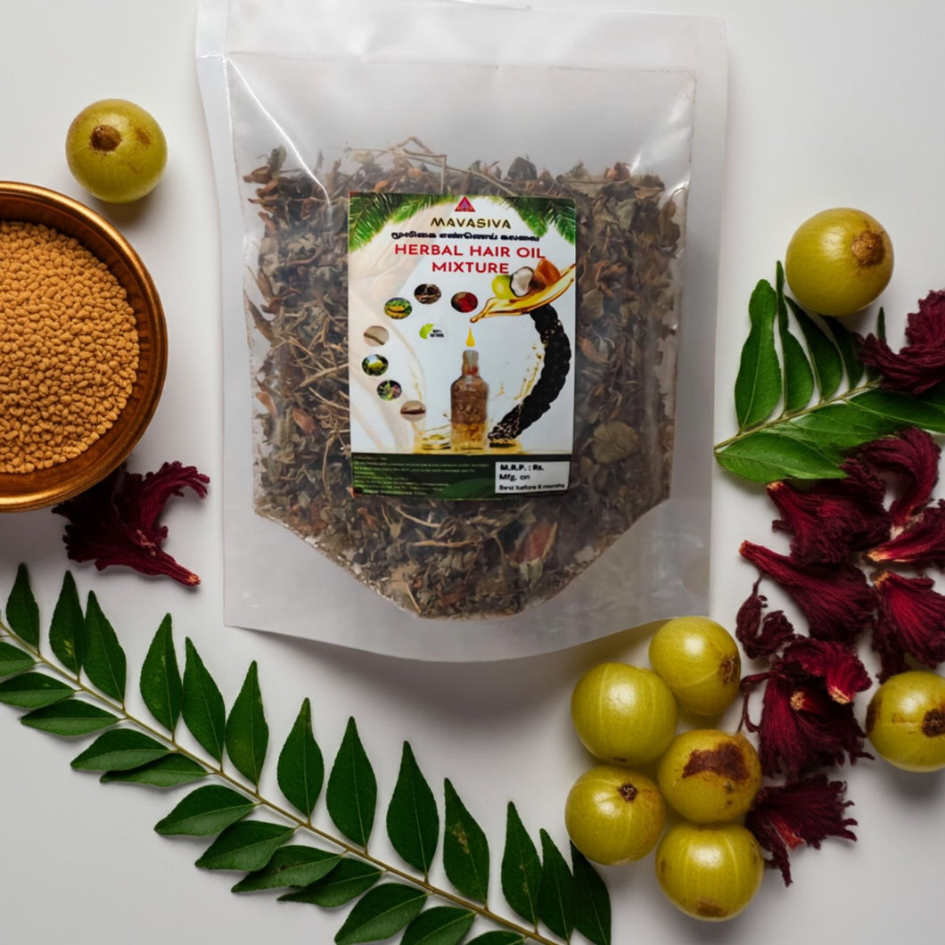 Mavasiva Herbal Hair Oil Mixture for all ur hair problems 50g
