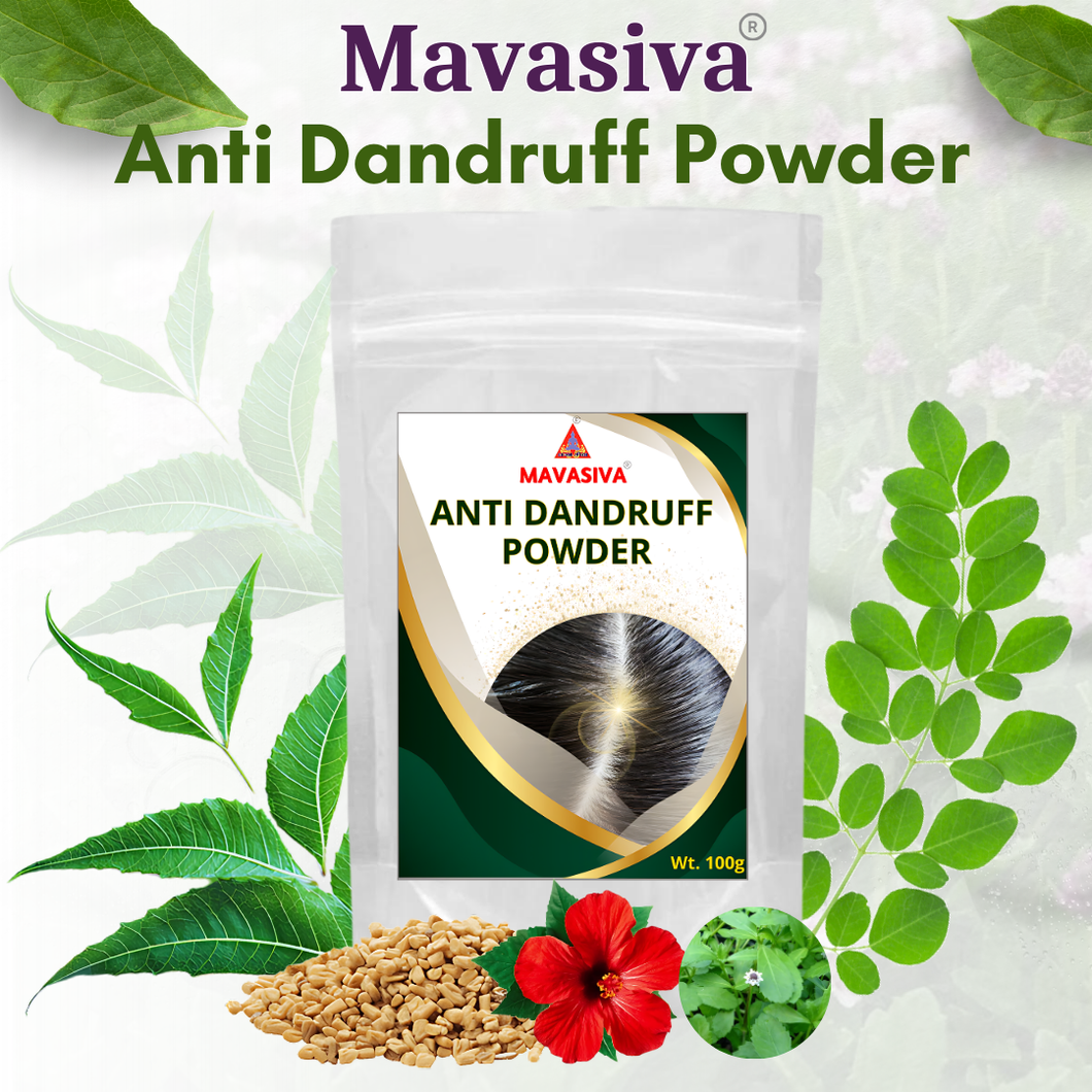 Mavasiva Anti Dandruff Powder for hair for both Men & Women ( 100 gm )