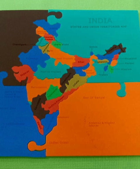 India map puzzle - Mapology