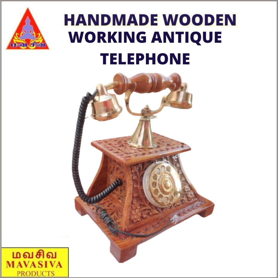 Handmade Antique Working telephone